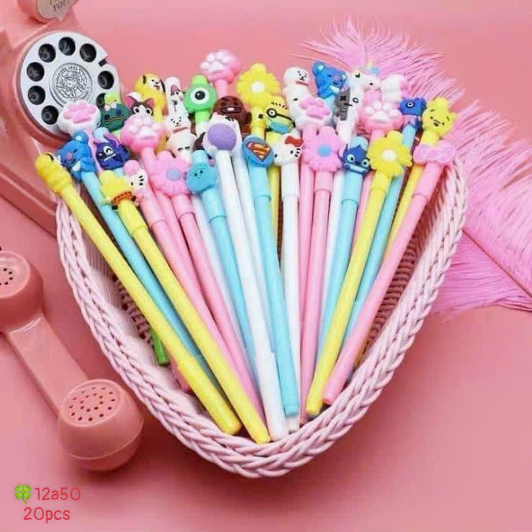 SET 20 BÚT BI HÌNH THÚ SIÊU KUTE